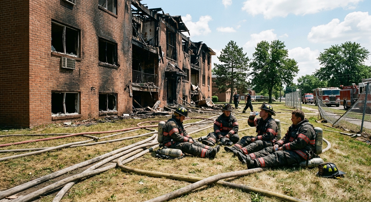 Major Durham Fire at University Ridge Apartments Leads to Extensive Emergency Response