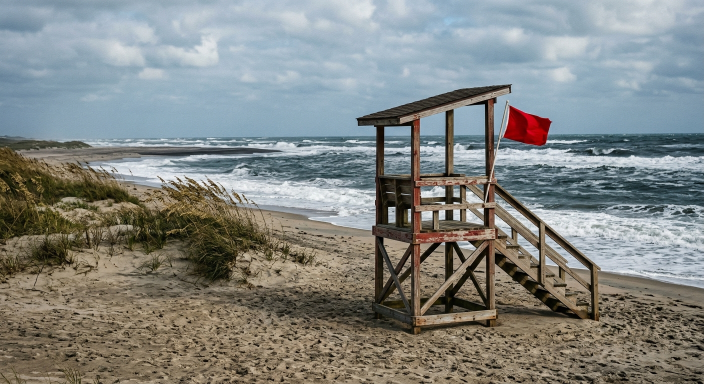 Recent Rip Current Rescues Highlight Dangers at North & South Carolina Beaches