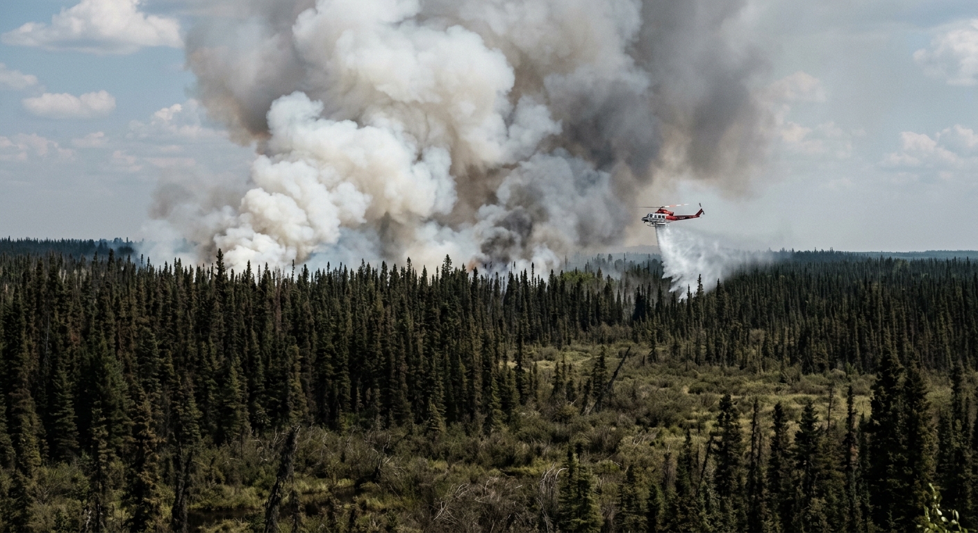 North Carolina Wildfire Expands to 500 Acres in Brunswick County