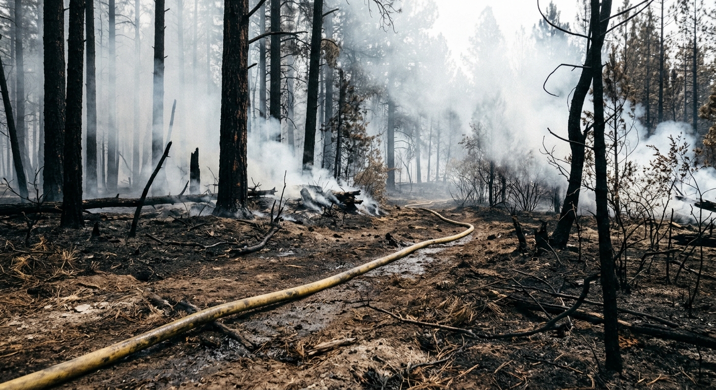 Brunswick County Wildfire Contained After Rapid Emergency Response Near Shallotte