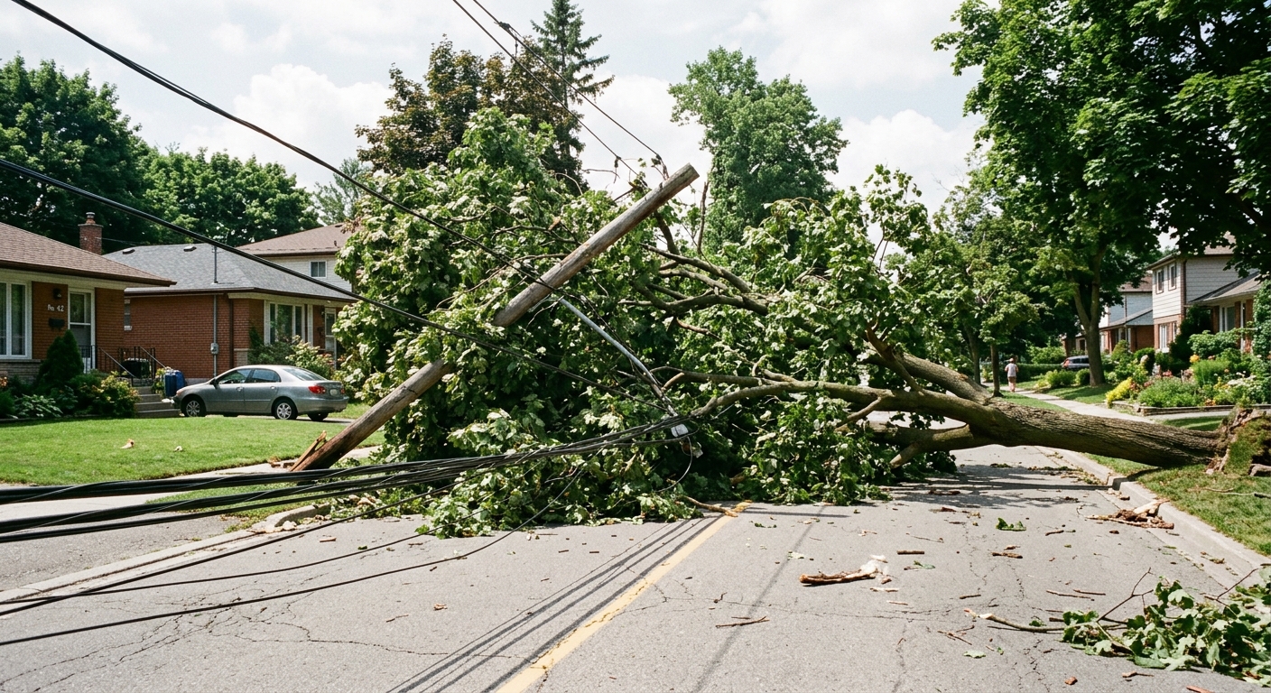 Tree Fall in Raleigh Highlights Urban Infrastructure Vulnerability During Extreme Heat