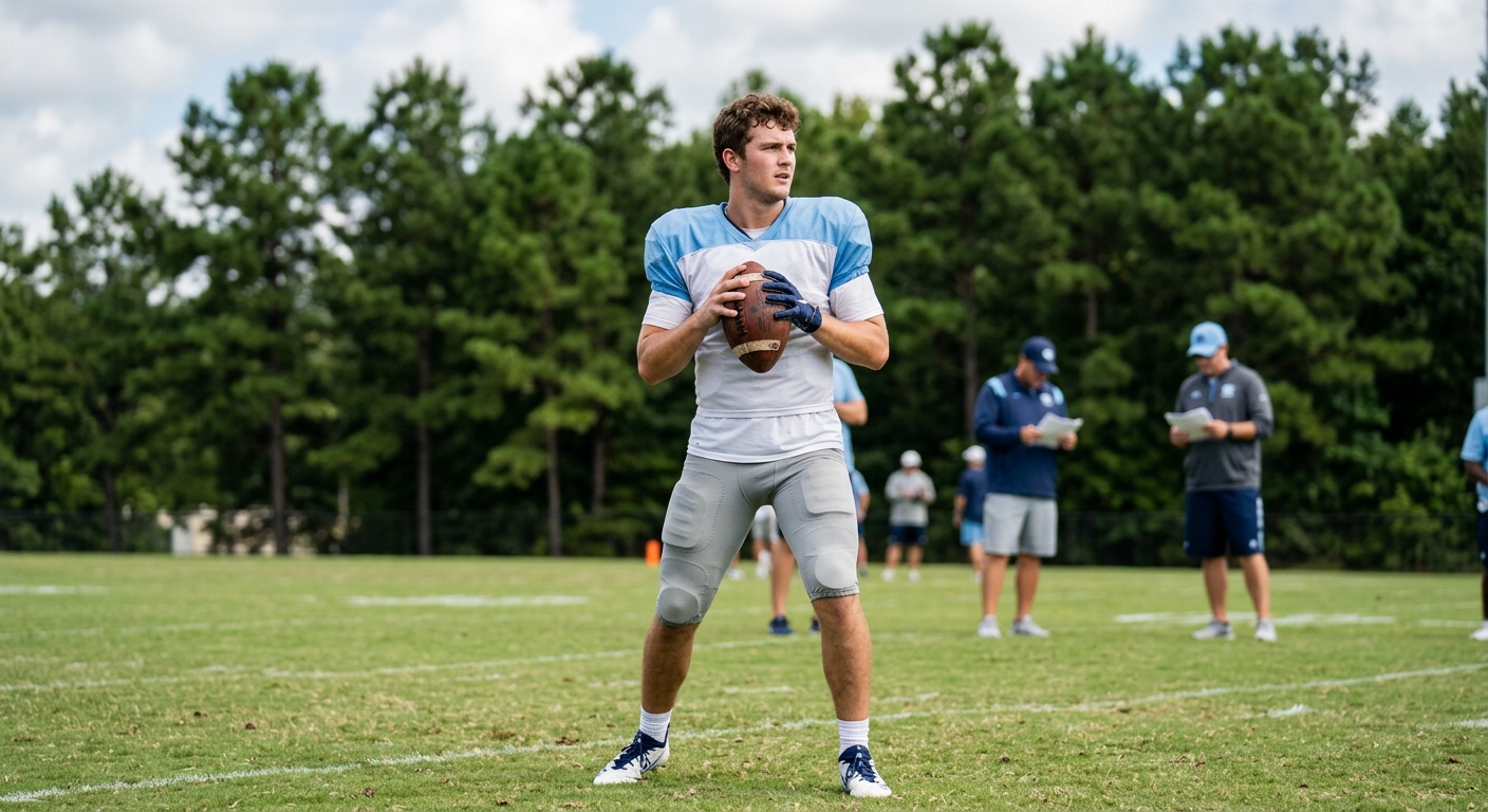 Billy Edwards Named Starting Quarterback for Tar Heels’ Opener Against TCU