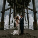 Couple Embraces Nor’easter for Unforgettable Beach Wedding in North & South Carolina