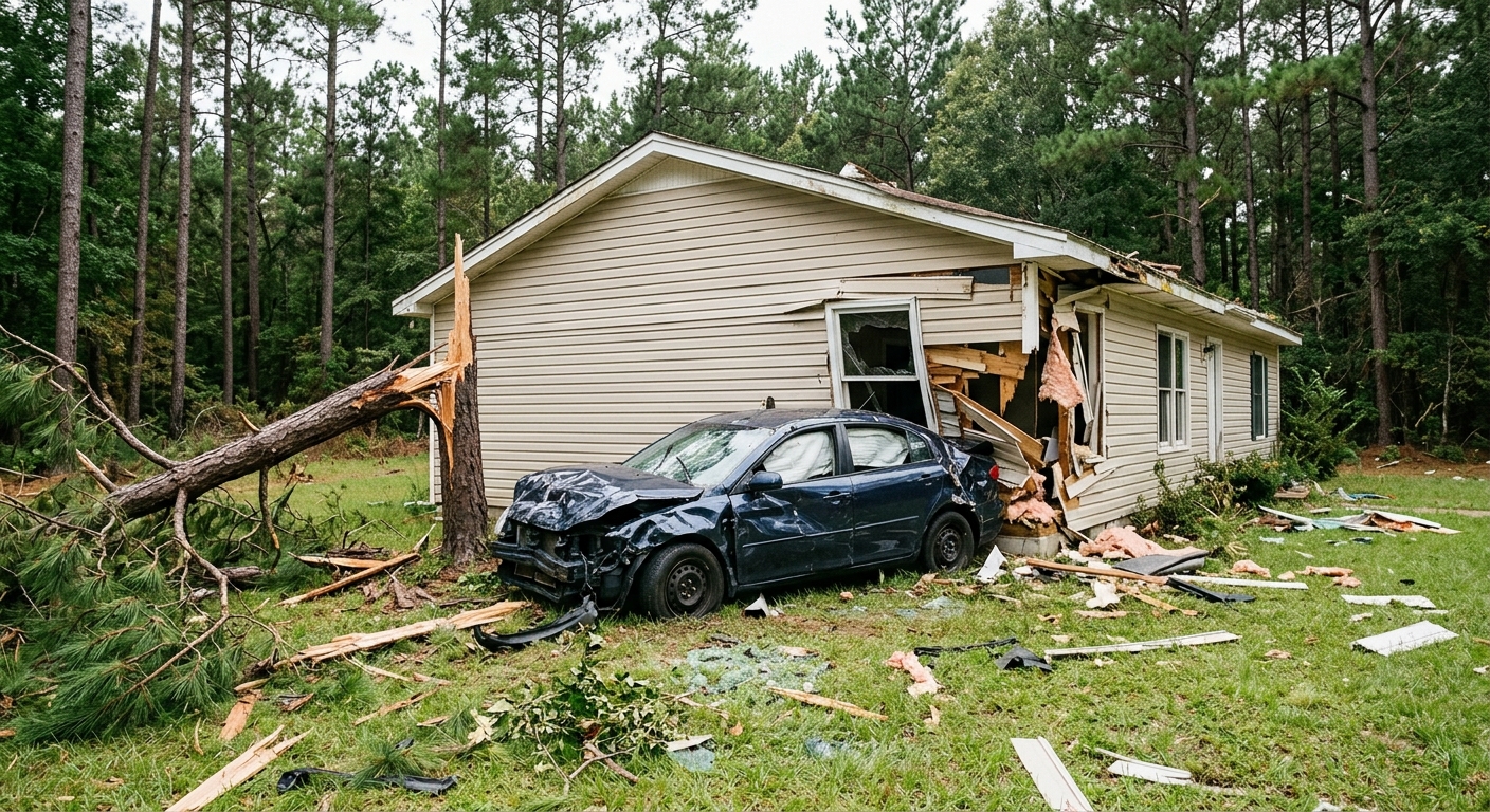 Woman Airlifted After Cumberland County Crash Involving House Collision