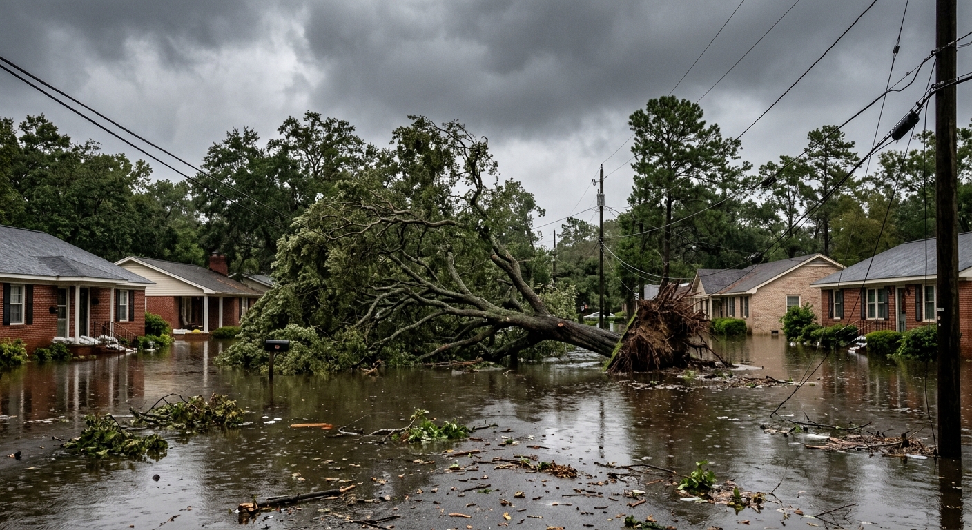 Hurricane Isaias Leaves Destruction in Florida and Alabama, Brings Heavy Rain to Appalachians and Mid-Atlantic