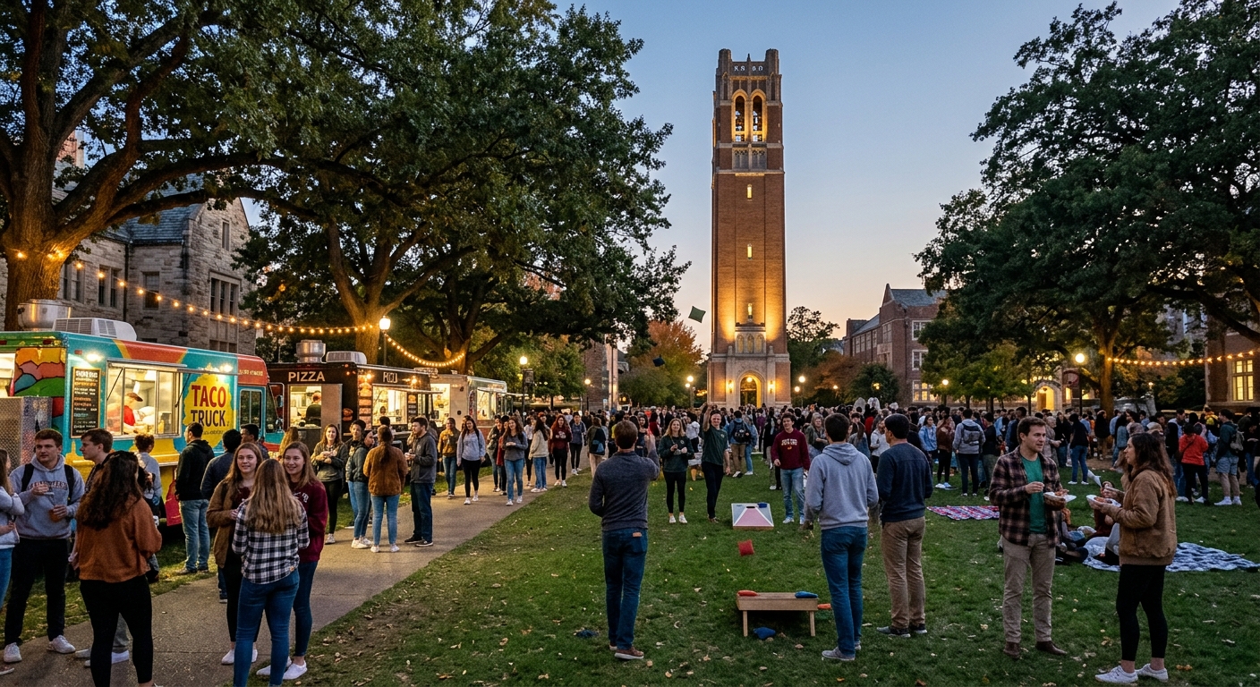 UNC Chapel Hill Marks 223rd University Day with Bell Tower Block Party